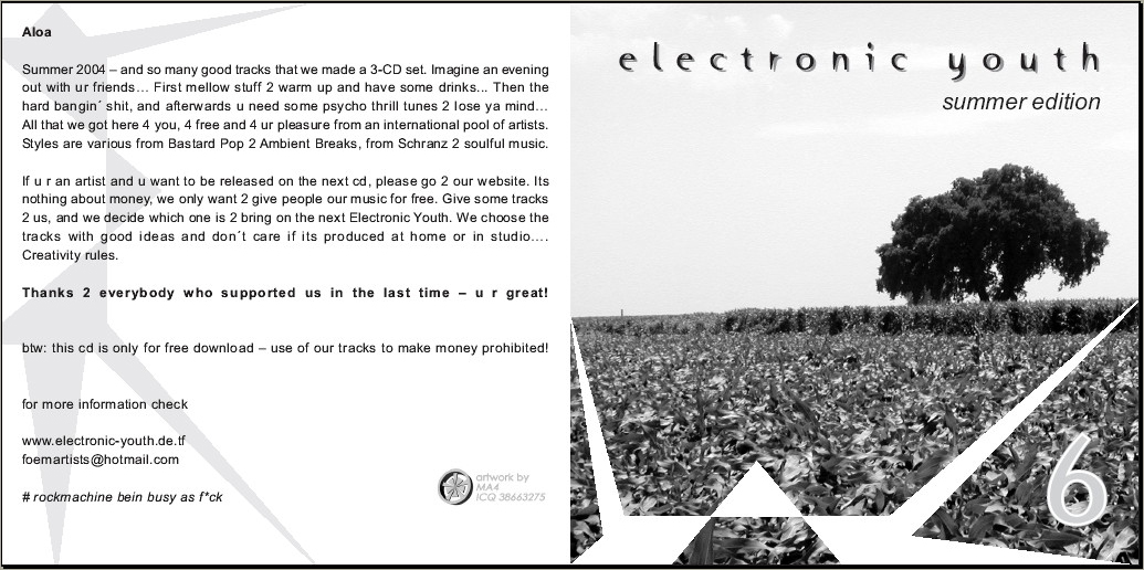 Electronic Youth Vol.6 Front Cover