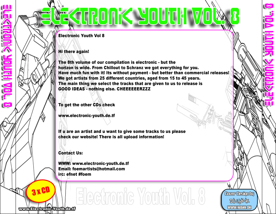 Electronic Youth Vol.8 Back